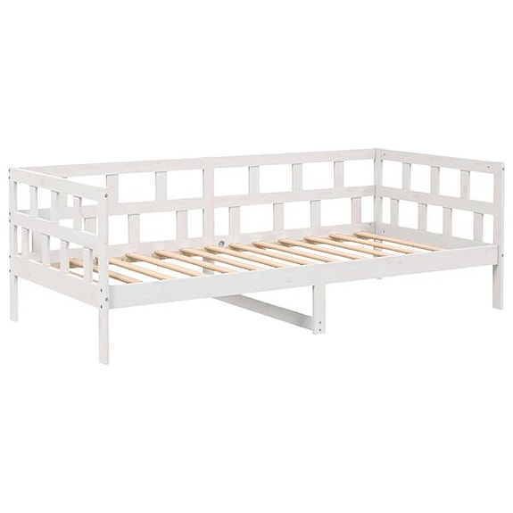 vidaXL Sohvasänky valkoinen täysi mänty 80x200 cm(sku820213