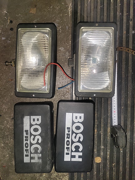 Bosch profi"jumbo" Lisävalot Retro vintage