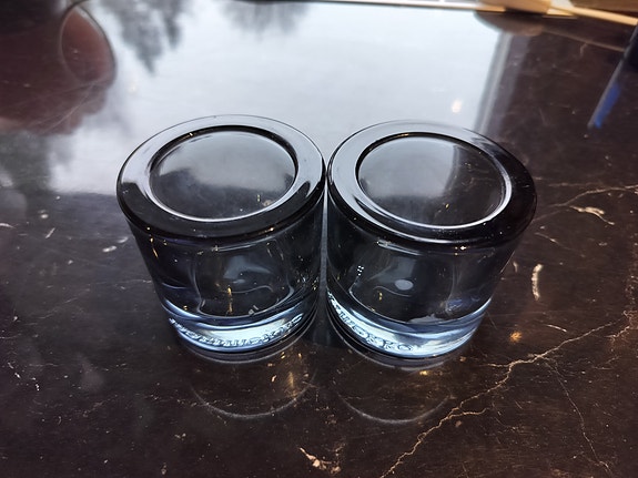 2 kpl Iittala Marimekko Kivi tuikku harmaa