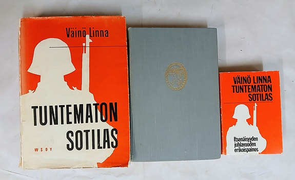 Väinö Linna -Tuntematon sotilas 3kpl