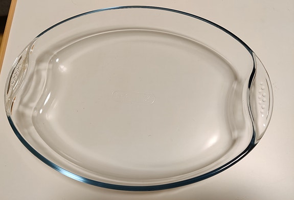 Pyrex iso lasinen uunivuoka