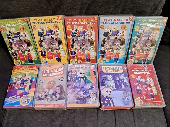 TI-TI Nalle VHS videoita