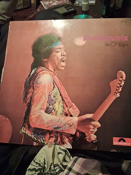 Jimi Hendrix- Isle Of Wight LP-levy