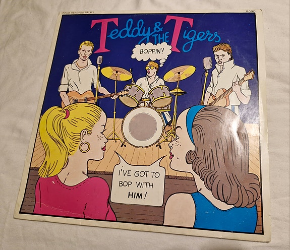 Teddy and the tigers - Boppin'! LP-levy