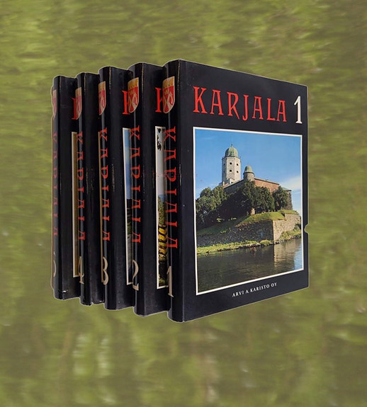 Karjala 1–5 -kirjasarja – kulttuurihistoriallinen aarre!