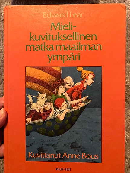Mielikuvituksellinen matka maailman ympäri, lasten kirja