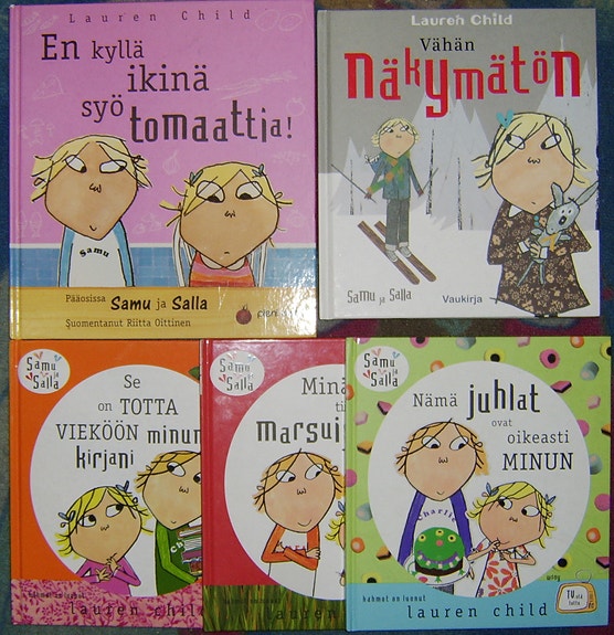 Lauren Child : Samu & Salla -kirjat