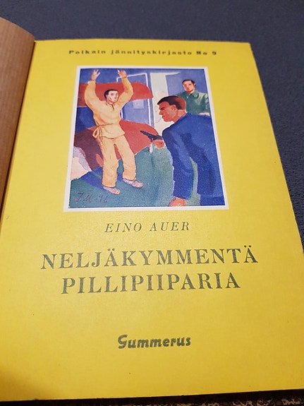 Neljäkymmentä pillipiiparia. Eino Auer.