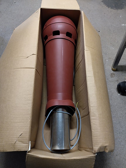 Huippuimuri ilto roof 125mm
