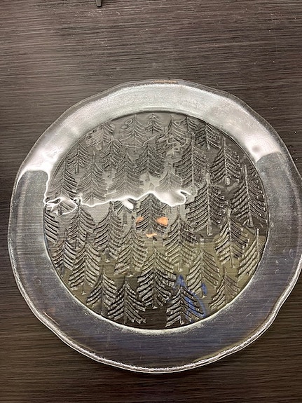 Kuusi katelautanen, Iittala Jorma Vennola 30 cm