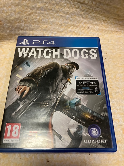ps4 Ubisoft Watch Dogs Playstation 4 peli