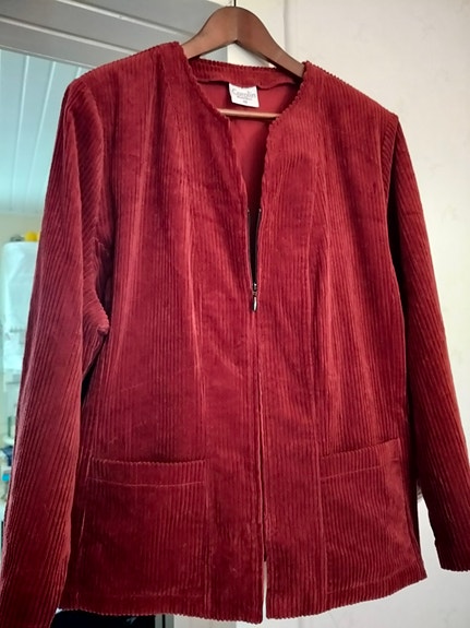 Vakosamettijakki/-takki 48 / XXL