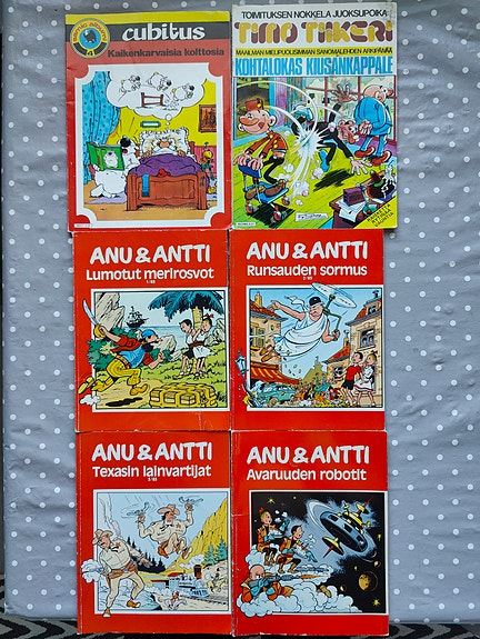 Anu & Antti, Cubitus, Timo Tiikeri