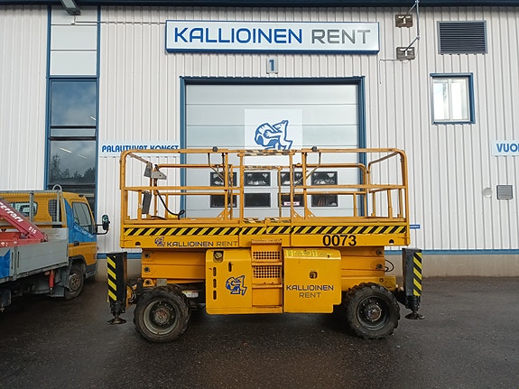 Saksilava vuokraus, Kallioinen Rent, henkilönostimet vuokralle konevuokraamosta.