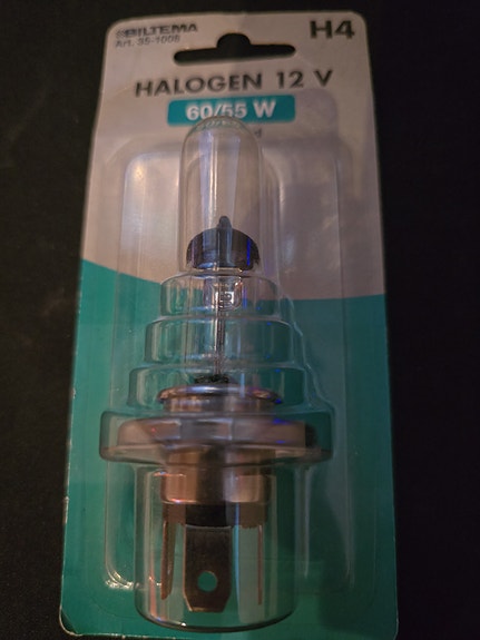 Halogeenilamppu 12 V 60/55W H4