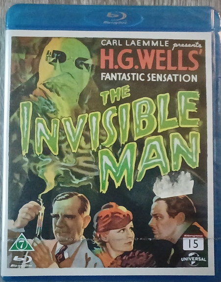 The Invisible Man / Näkymätön mies, 1933 (Blu-ray)
