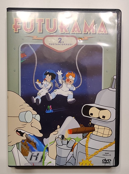 Futurama dvd box. tuotantokausi 2.