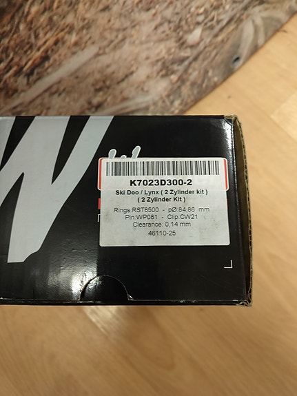 Mäntäsarja Wössner Ski-Doo/Lynx 800 2008-2013