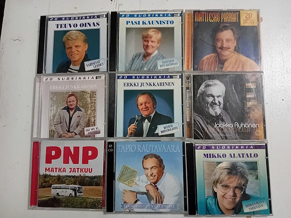 Erkki Junkkarinen, Teuvo Oinas ja muut cd setti