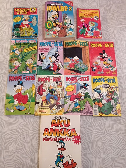 Roope-Setä taskukirjoja