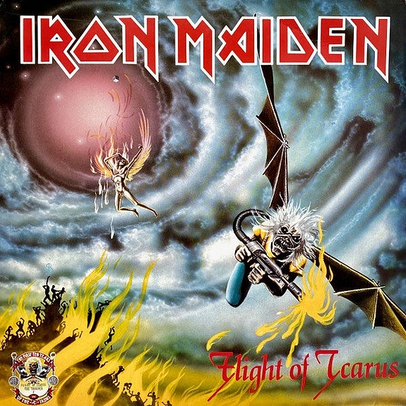 Iron Maiden – Flight Of Icarus · The Trooper 2 x 12” Maxi-Single Europe 1990