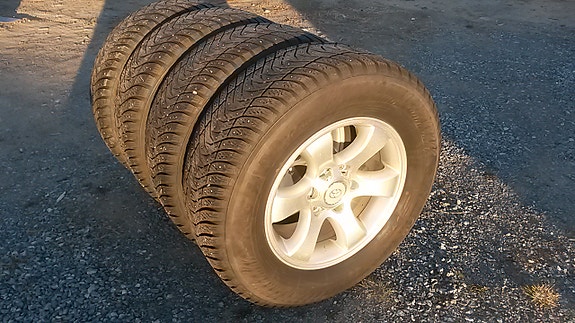 Toyota 6x139.7 17" Aluvanteet ilman renkaita 4kpl
