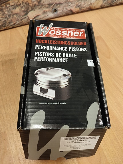 Mäntäsarja Wössner K7055DA-2 Polaris 600 IQ racer 2008-2025
