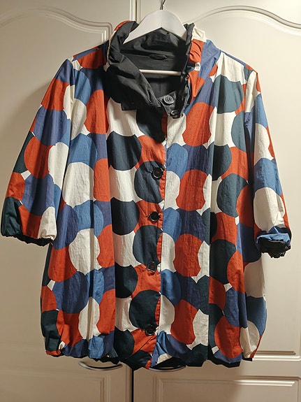 Marimekko Samu-Jussi naisten takki koko 34 kirjava