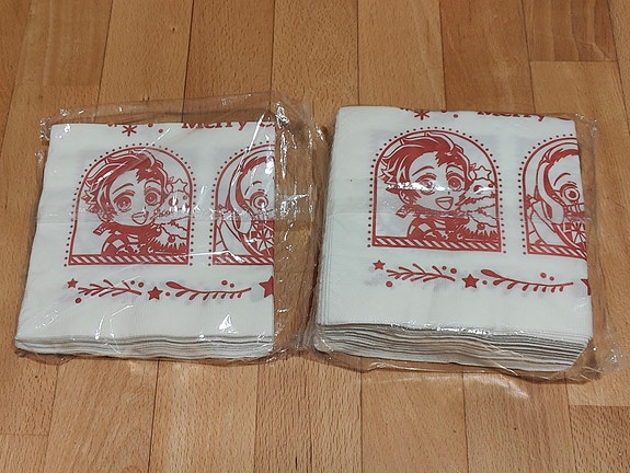 Kimetsu no yaiba servetit anime manga
