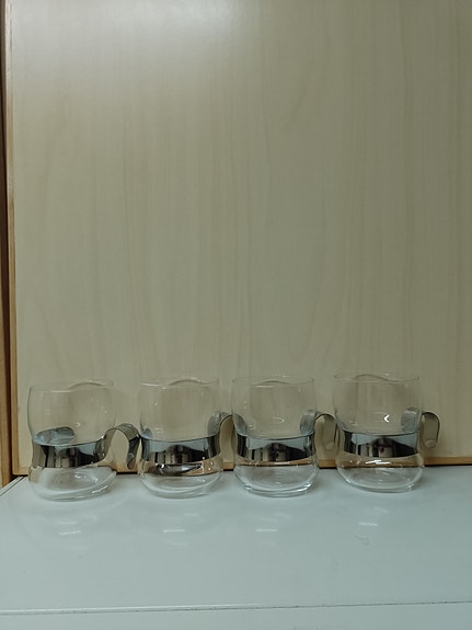 Iittala Paula glögilasit Jorma Vennola 4 kpl