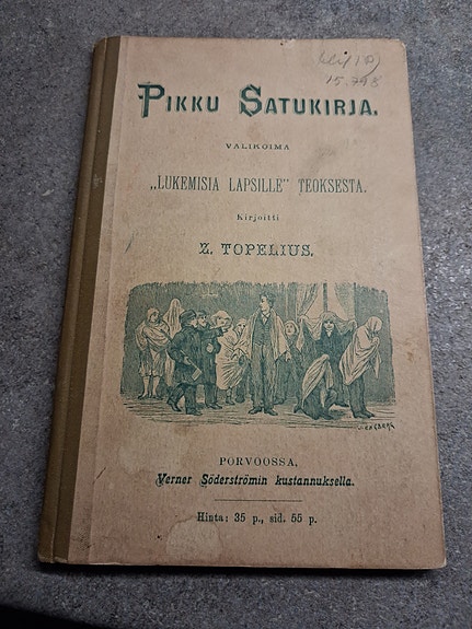Z. Topelius Pikku Satukirja Lastenkirja