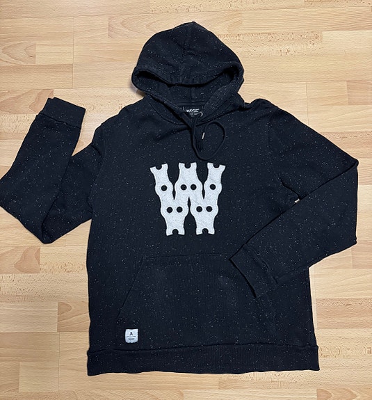 Wesc college huppari musta L
