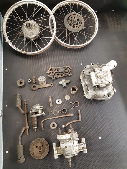 1952 Royal Enfield S-51 250 cc osat