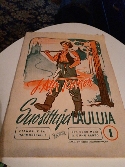 Suosittuja Lauluja-nuottikirja pianolle ja harmonikalle