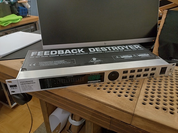 Behringer Feedback Destroyer DSP 1100 | Tori