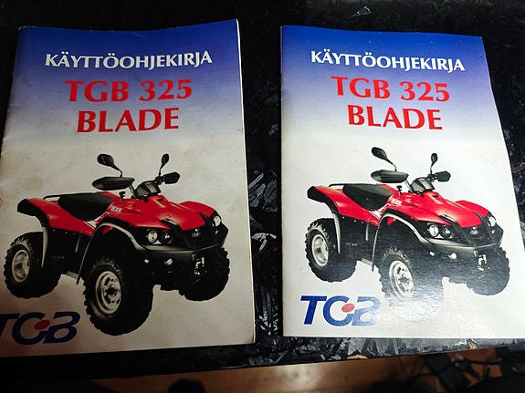 Tgb 325 blade käyttöohjekirja