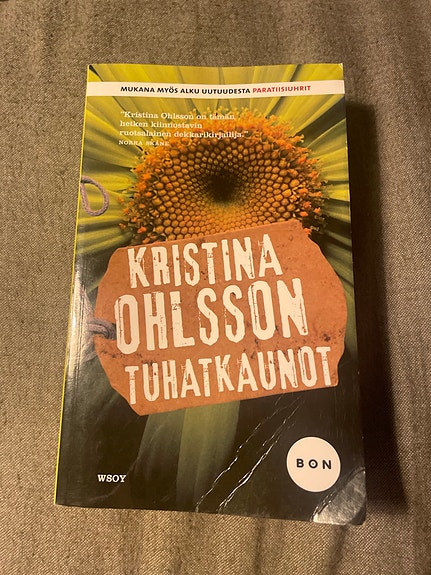 Kristina Ohlsson Tuhatkaunot Kirja
