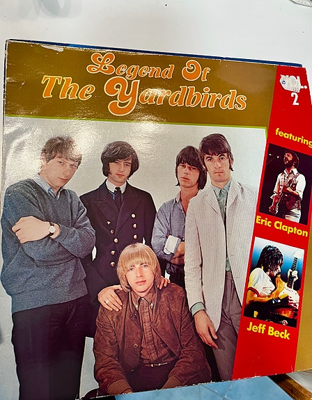 The Yardbirds vinyyli
