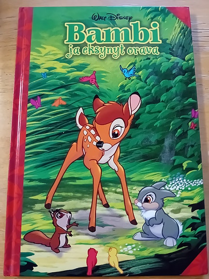 Lasten kirja, Bambi ja eksynyt orava, Walt Disney