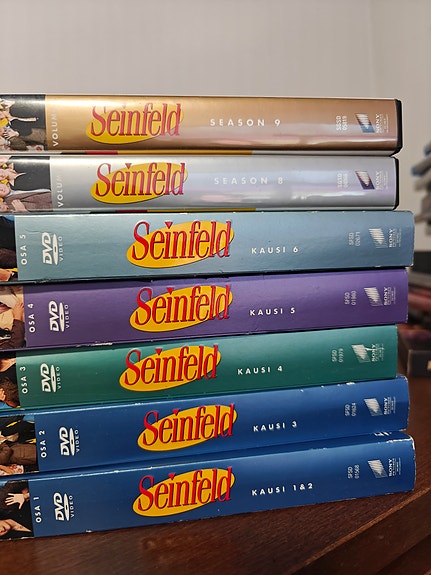 Seinfeld kausia DVD