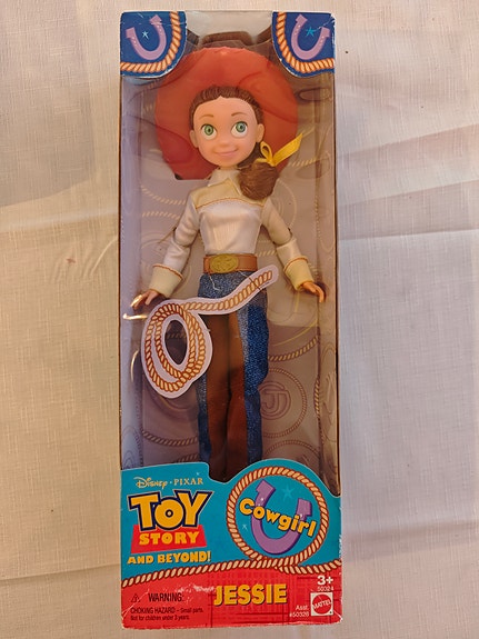 Toy Story 2 alkuperäinen Jessie doll nukke avaamaton Disney