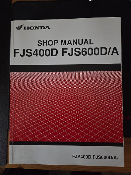 Honda FJS400D FJS600D/A. Silver Wing Korjauskäsikirja
