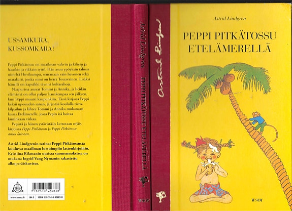 Peppi Pitkätossu Etelämerellä.