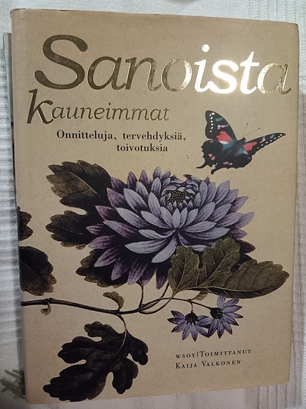 Wsoy Kaija Valkonen Sanoista kauneimmat