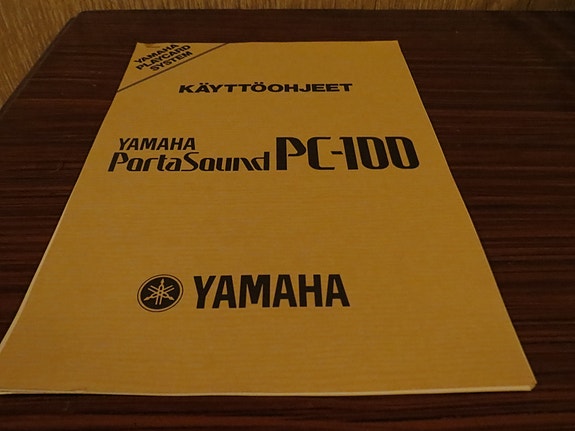 Yamaha Portasound PC 100    -käyttöohje
