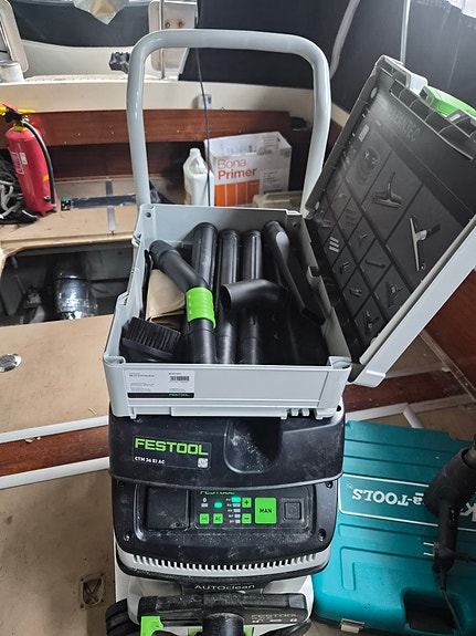 Festool CTL 36 imuri letkuilla