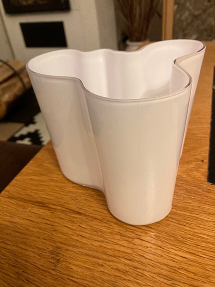 Iittala Aalto Maljakko Valkoinen