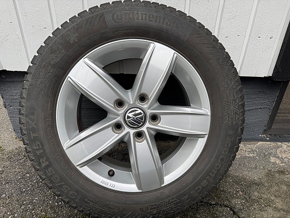 VW alkuperäiset vanteet Continental IceContact 2, 5x112, 57.1