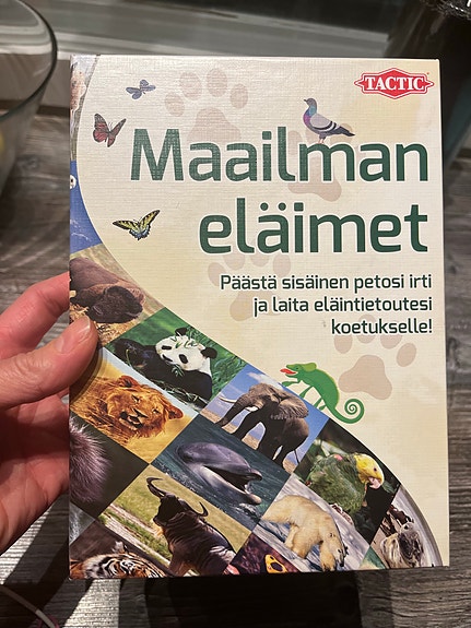 Tactic Maailman eläimet lautapeli