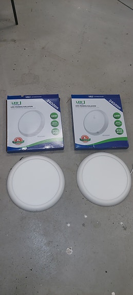 LED Energie paneelivalaisin 2kpl